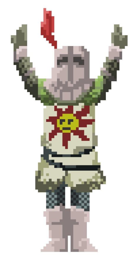 Дарк соулс пиксель арт