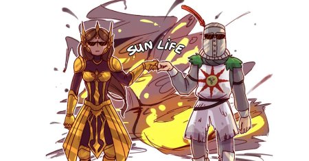 Рыцарь солнца dark souls