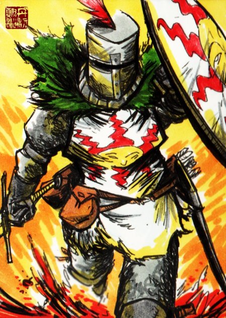 Пиксельные арты Солера из «Dark Souls»