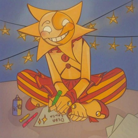 Солнце из фнафа 9