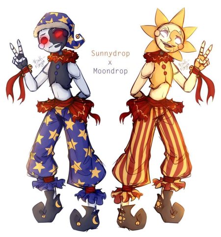 Фнаф солнце и луна