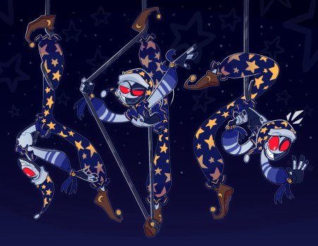 Луна фнаф арт