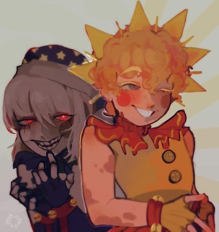 Солнце и луна фнаф яой