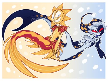 Fnaf sun and moon shandzii