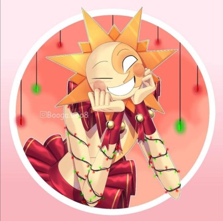 Солнце и луна фнаф 9 арты