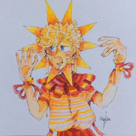 Солнце из фнафа 9