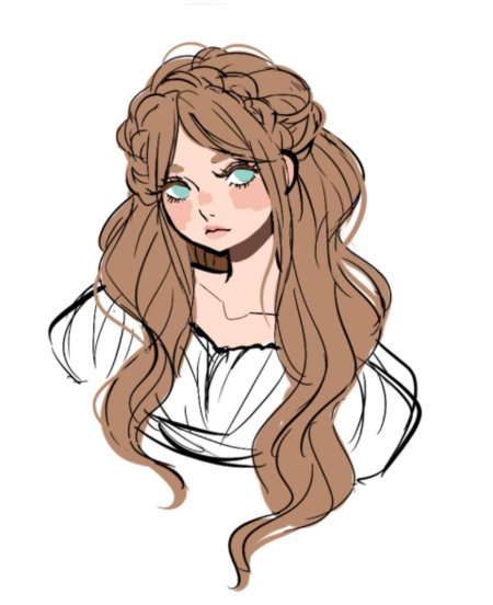 Девушка иллюстрация