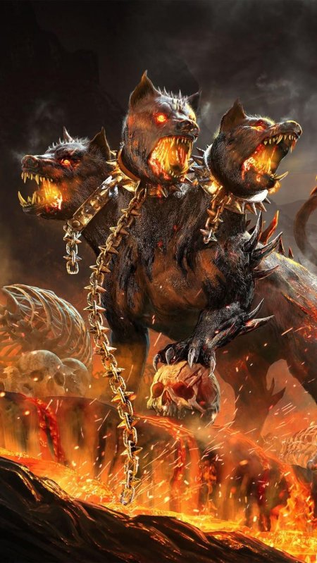 Цербер трехголовый пес