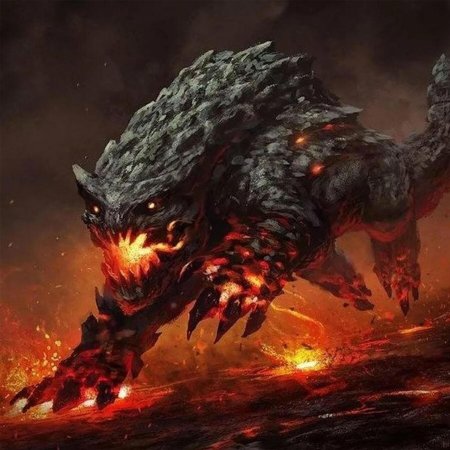 Лавовый монстр