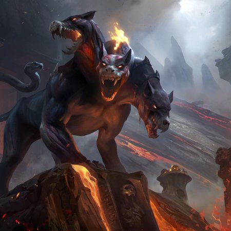 Цербер греческая мифология