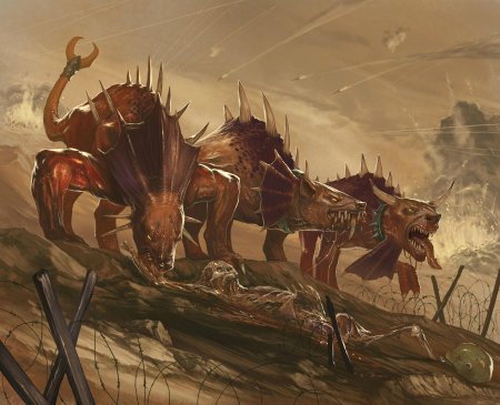 Warhammer 40000 гончие кхорна