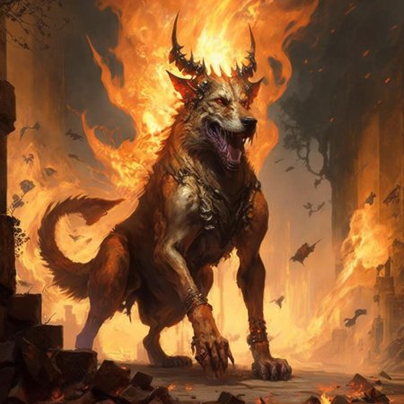 Огненный цербер