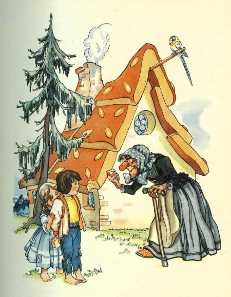 Братья гримм \ пряничный домик\