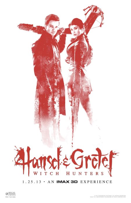 Охотники на ведьм. hansel &amp; gretel witch hunters.2013 фильм постер