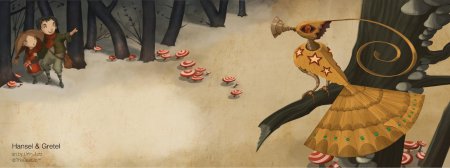 Гензель и гретель арт