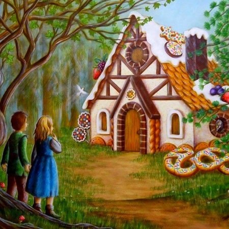 Пряничный домик гензель и гретель