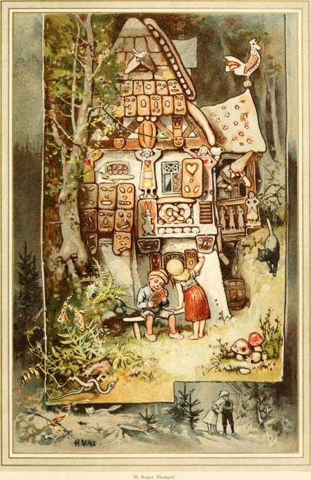 Пряничный домик гензель и гретель