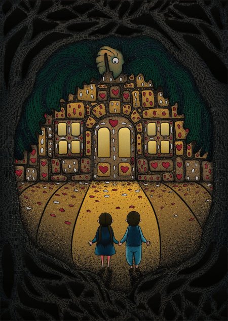 Гензель и гретель арт