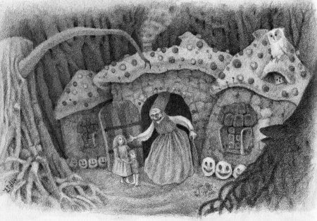 Ведьма из гензель и гретель