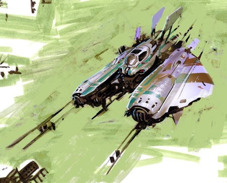 Арт космический корабль