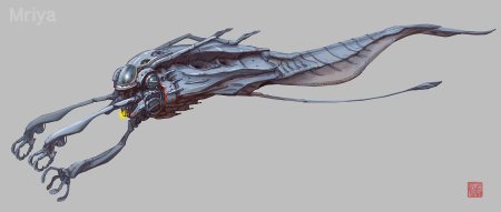 Биопанк корабль