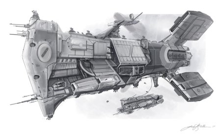 Космический корабль концепт