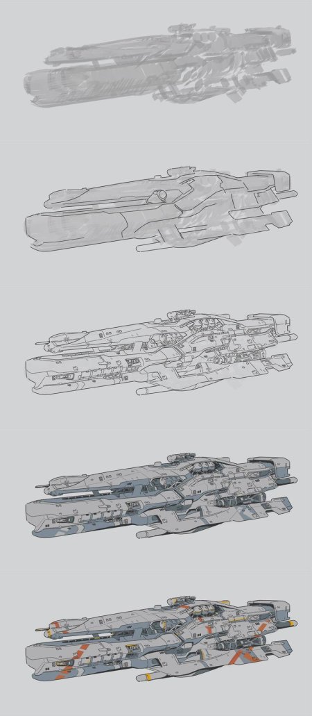 Космические корабли spaceship concept