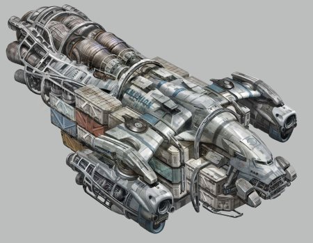 Космический грузовой корабль