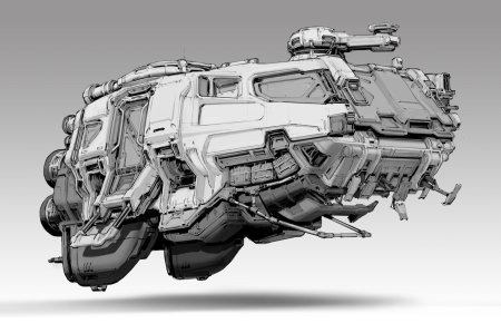 Космический корабль концепт дредноут