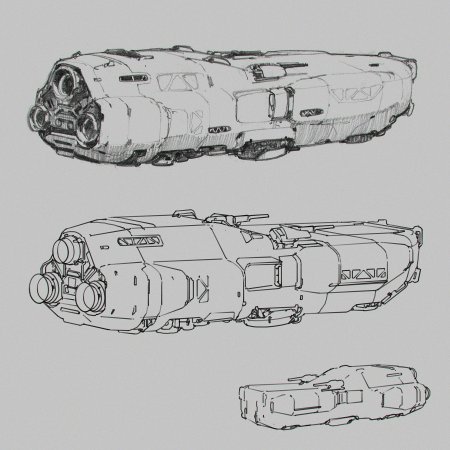 Космические корабли рисунки