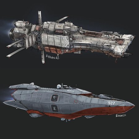 Космический корабль концепт