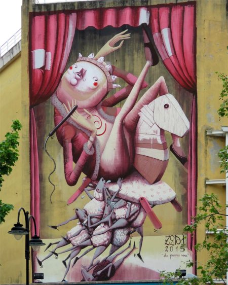 Стрит арт граффити