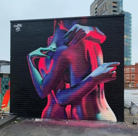 Муралы - искусство стрит арт