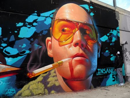 Стрит арт граффити