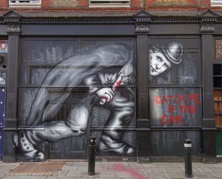 Художник граффити бэнкси