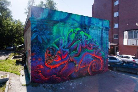 Арты стрит-арта Артура Бордало