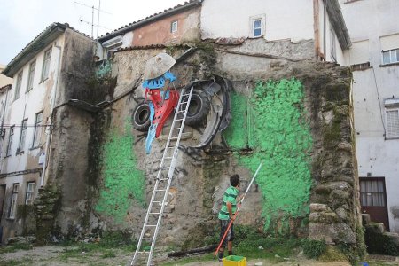 Стрит-арт артура бордало