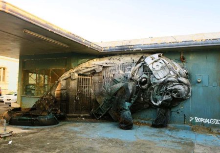 Bordalo ii граффити