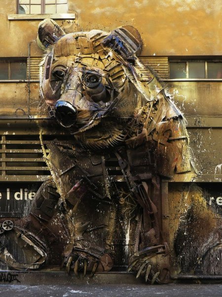 Стрит-арт артура бордало