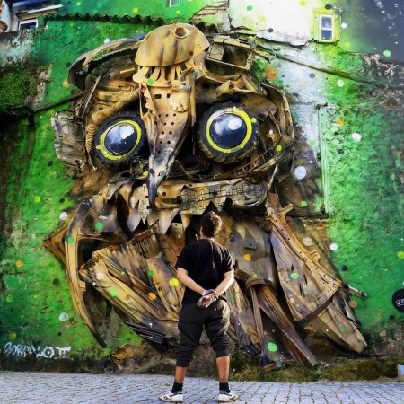 Стрит-арт артура бордало