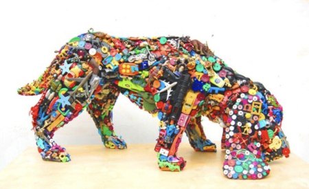 Игрушки из переработанных материалов
