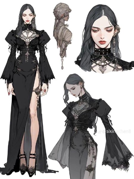 Готическая одежда женская