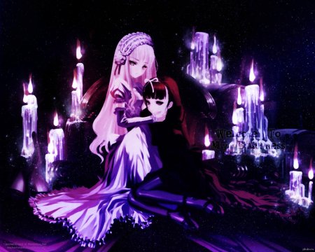 Аниме девушки в готическом стиле