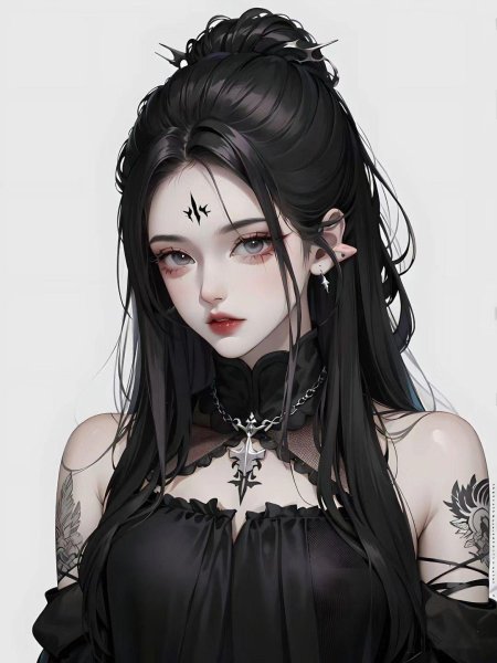 Красивая аниме девушка