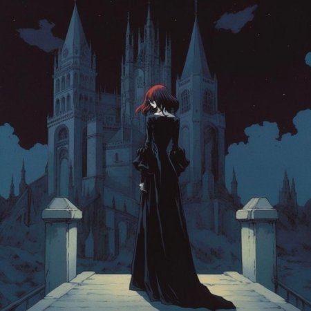 Аниме темная