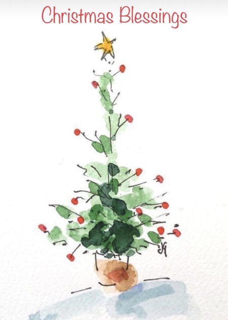 Акварельная иллюстрация