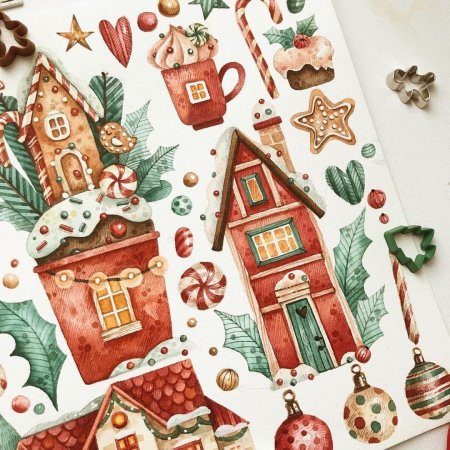 Новогодние иллюстрации тоня ткач