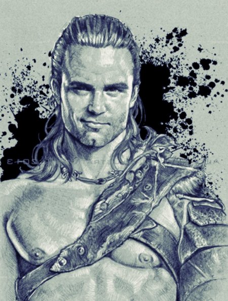 Спартак сериал ганник тату