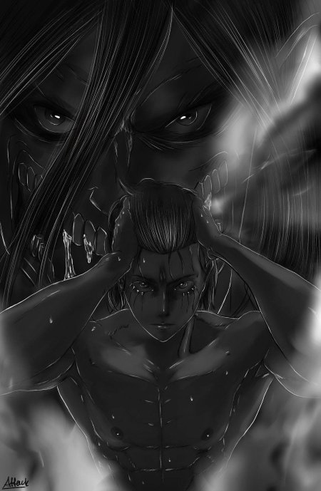 Атака титанов манга