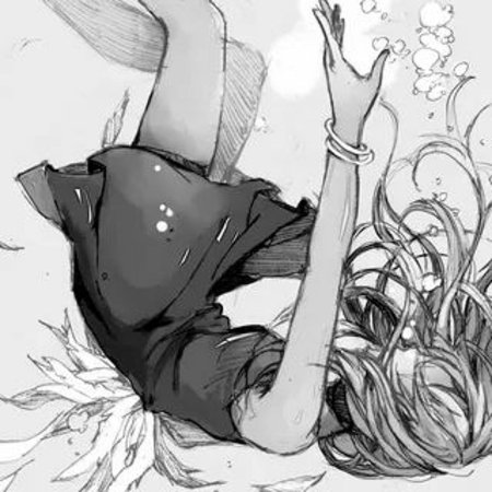 Падающая девушка